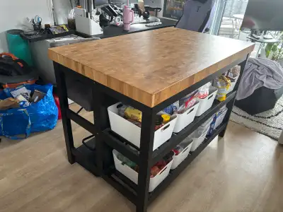 Ilôt de cuisine IKEA VADHOLMA, View more