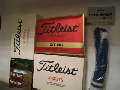 Golf Balls, Tees, Markers, Books, Score Cards, $ Clip, Cap, Tags, View more