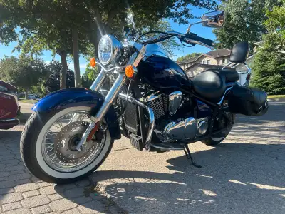 Beautiful blue Vulcan Classic. Selling for a friend. Brand new tires. Excellent condition. Works per...