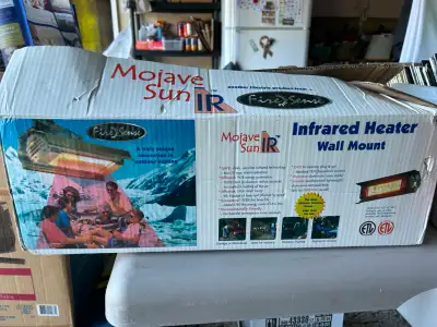 Keep your outdoor or indoor space cozy with this Fire Sense Mojave Sun Infrared Heater, a powerful 1...
