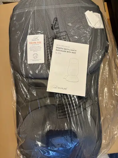 Full body seat massager Use this full body massage seat cushion on the sofa, recliner,office chair t...
