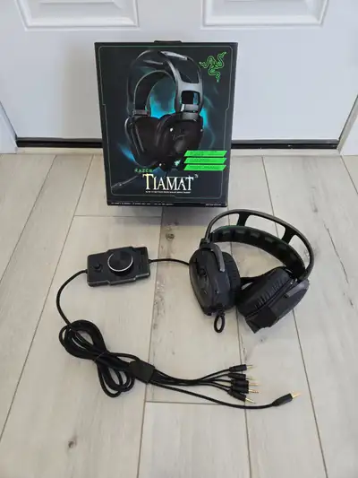 Razer Tiamat Elite 7.3 Surround Sound Analog Gaming Headset