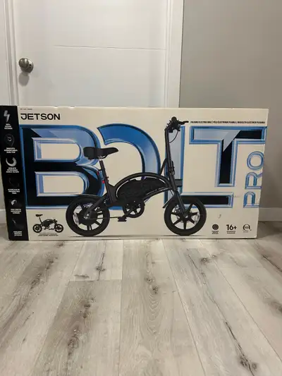 Jetson Bolt Pro Folding Electric Bike - Sealed Box - 350W Motor, View more