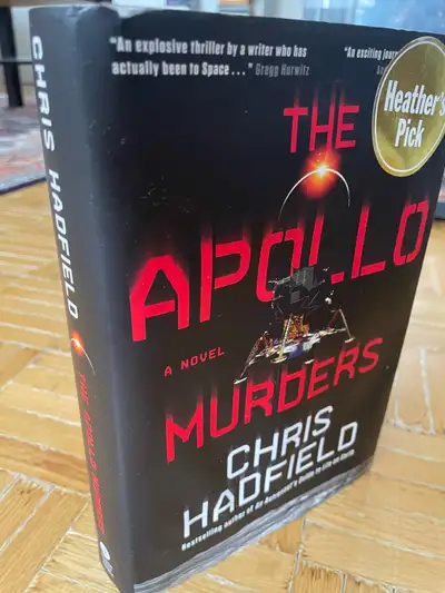 The Apollo Murders Chris Hadfield Hardcover Book, View more