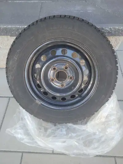 altimax arctic, 195/65/15, 7/32 tread left rotated every winter stored away from sunlight, horizonta...