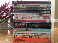 Assorted Anime DVDs
