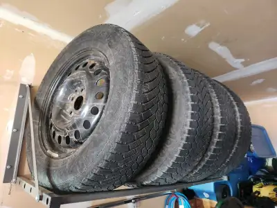 235/65 r 17 XL Nord Frost winter tires. Used. Rubber is still good enough for a few more winters. An...