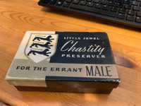 Male chastity preserver - Little Jewel - for the errant male