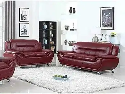 Brand New lather sofa available in different colors , View more