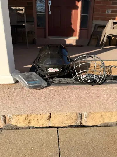 Hockey Helmet & bag (SOLD SEPERATELY), View more