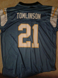NFL Reebok Ladanian Tomlinson Chargers jersey.