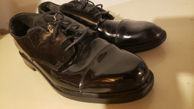 Shoes, Men's Black Patent Leather in Men's Shoes in Windsor Region - Image 2