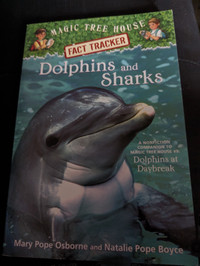 Livre jeunesse sur les requins et dauphin