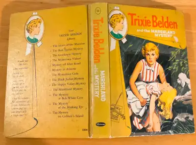 Six rare, out of print , hard cover Trixie Belden mysteries,, View more