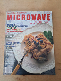 Family Circle Microwave Cooking Magazine