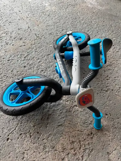 Used chillafish kids balance bike, wheel size 12 inch