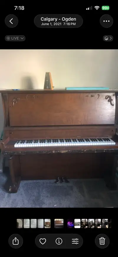 free upright piano, View more