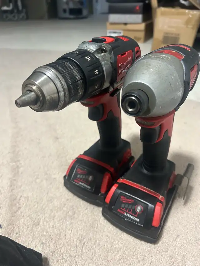 Milwuakee set impact and drill 63006660952835122