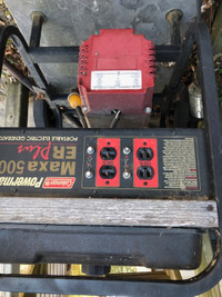 Generator,  Maxa 5000