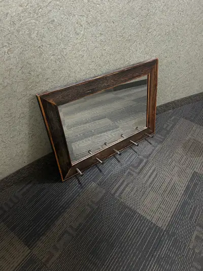 vintage farmhouse mirror , View more