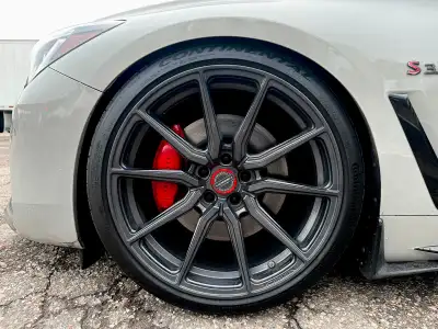 Selling a mint condition set of Vossen HF-3 Wheels - 20" x 10.5 (+25 offset) - 5 x 114.3 Bolt Patter...