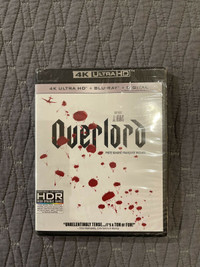 Overlord 4K ultra HD new and sealed