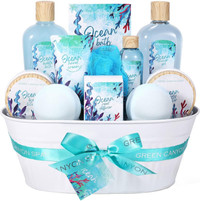 Gifts for Women, Mom, Fathers Day Spa Gift Basket for Men, 12Pcs