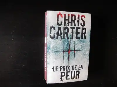 Chris Carter,le prix de la peur roman thriller. bon état quelques p.légèrement tachées pour $5.si in...