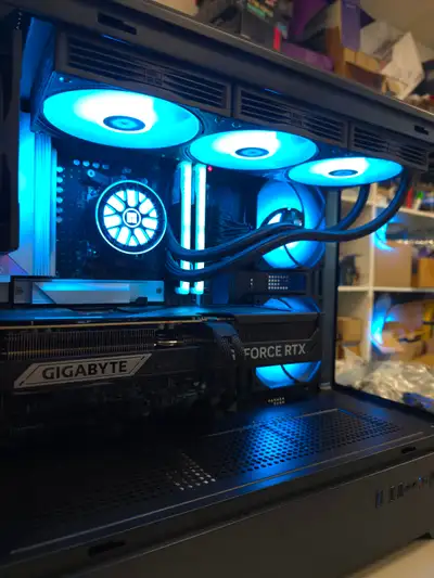 Gaming Computer- RTX 5070ti - Ryzen 9800X3D - 32GB RAM - 1TB SSD, View more