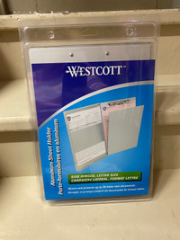 Aluminum Sheet Holder by Westcott