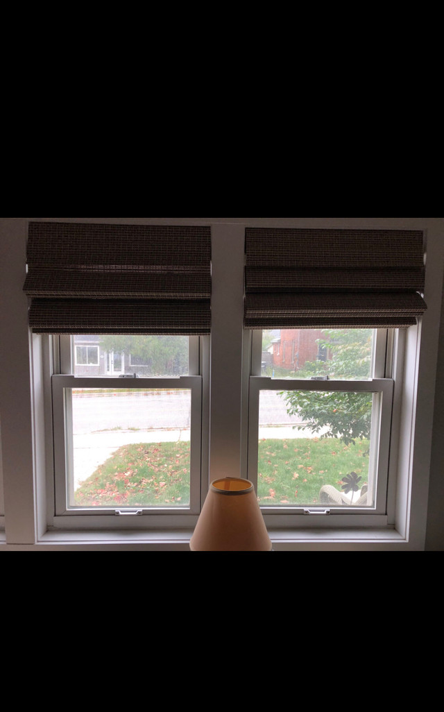 Levolor Bamboo Blinds in Window Treatments in Barrie