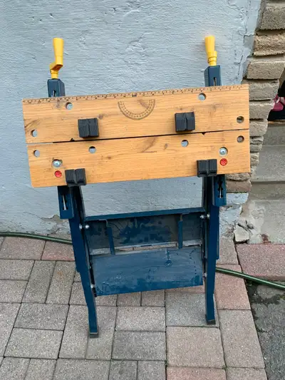 Mastercraft foldable work bench, View more