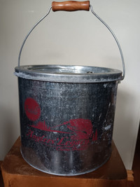 Minnow Bucket -Frabill Anglers Legend Classic-Galvanized steel