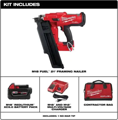 Milwaukee Framing Nailer, View more