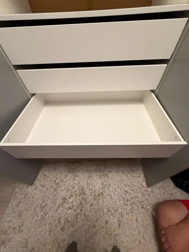 IKEA Wardrobe / Closet Organizer - white  in Dressers & Wardrobes in Mississauga / Peel Region - Image 4