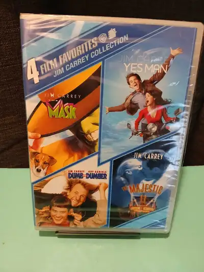 Jim Carrey collection DVD sealed in new condition , View more