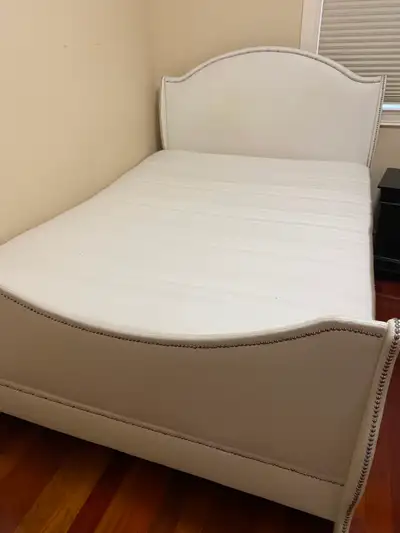 Studded double bed frame, View more