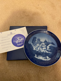 Royal Copenhagen Christmas plate - priced to sell 