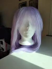 Costume Wigs-Purple