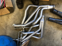 HEADERS  chev  v8 SMALL BLOCK  with air tubes, ceramic coated