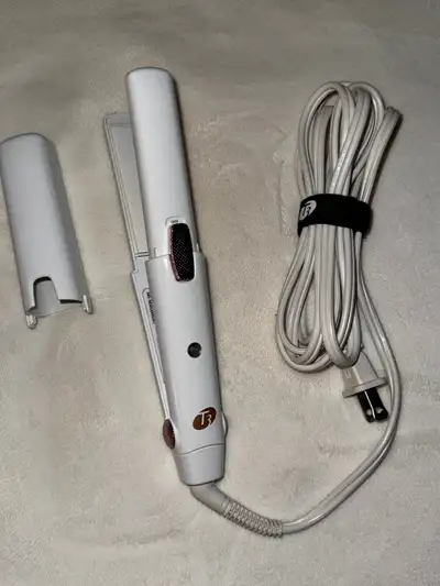 T3 SinglePass Compact Travel Styling Flat Iron with Cap, View more