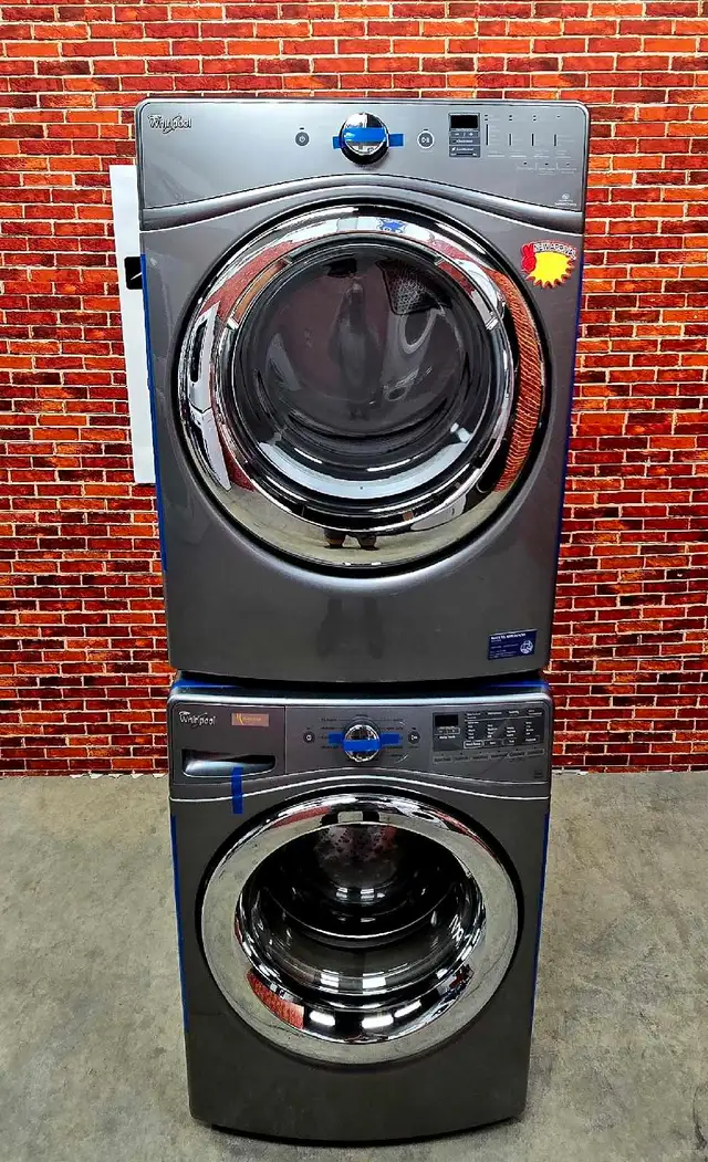 FRONT LOAD WASHER AND DRYER SET LIKE NEW WITH WARRANTY  in Washers & Dryers in Mississauga / Peel Region - Image 3