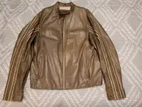 Danier leather jacket men large