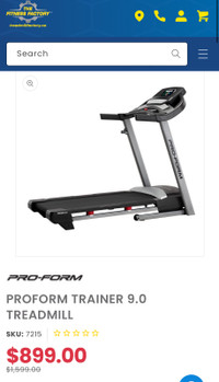 Treadmill Proform 9.0
