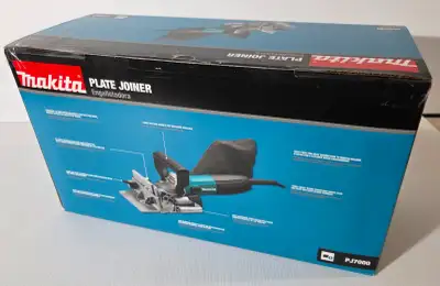 Makita PJ7000 biscuit jointer, View more