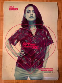 Mila Kunis in The Spy Who Dumped Me movie poster