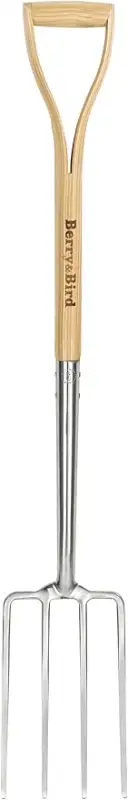 New Digging/Spading Forks, 37.4" Stainless Steel w/ D-Grip, View more