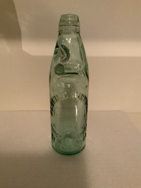 Clinging & Ormond mineral waters Blackpool, bottle with marble