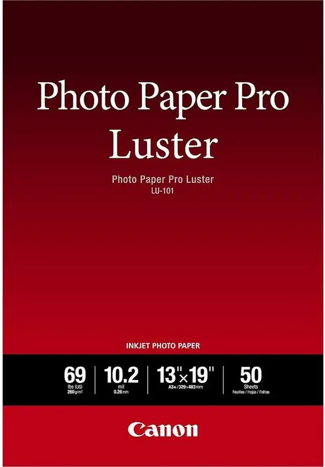 Canon Photo Paper Pro Luster 13x19 inches
