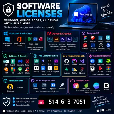 ✅ MEILLEUR SERVICE APPLICATIONS PC OU MAC INSTALLATION ✅, View more